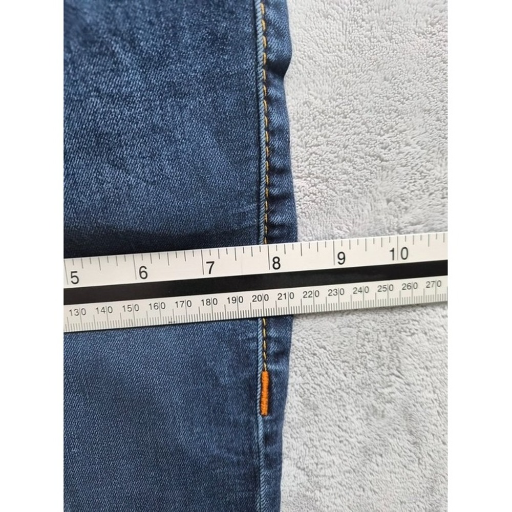 True Religion Billie Jeans Women's 28 Mid Rise Straight Dark Wash Stretch Denim - Picture 13 of 14